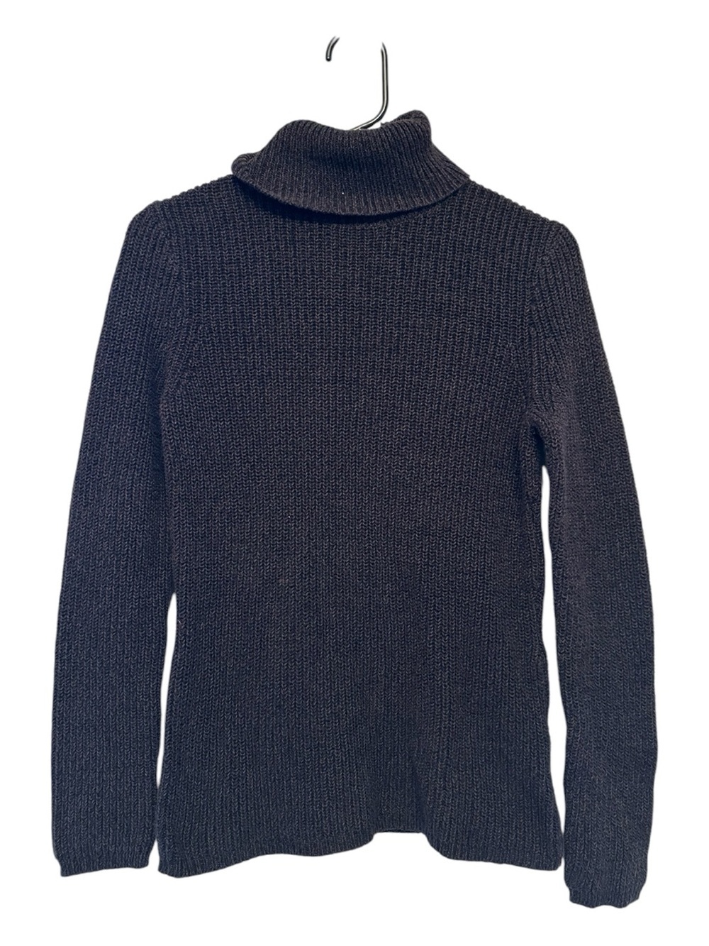 Vintage Y2K Era Chaps Brown Turtleneck Cowl Sweater Size Medium